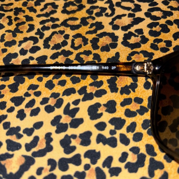 PRADA ANIMAL PRINT SUN GLASSES Tortoise Shell Sunglasses - Picture 6 of 9